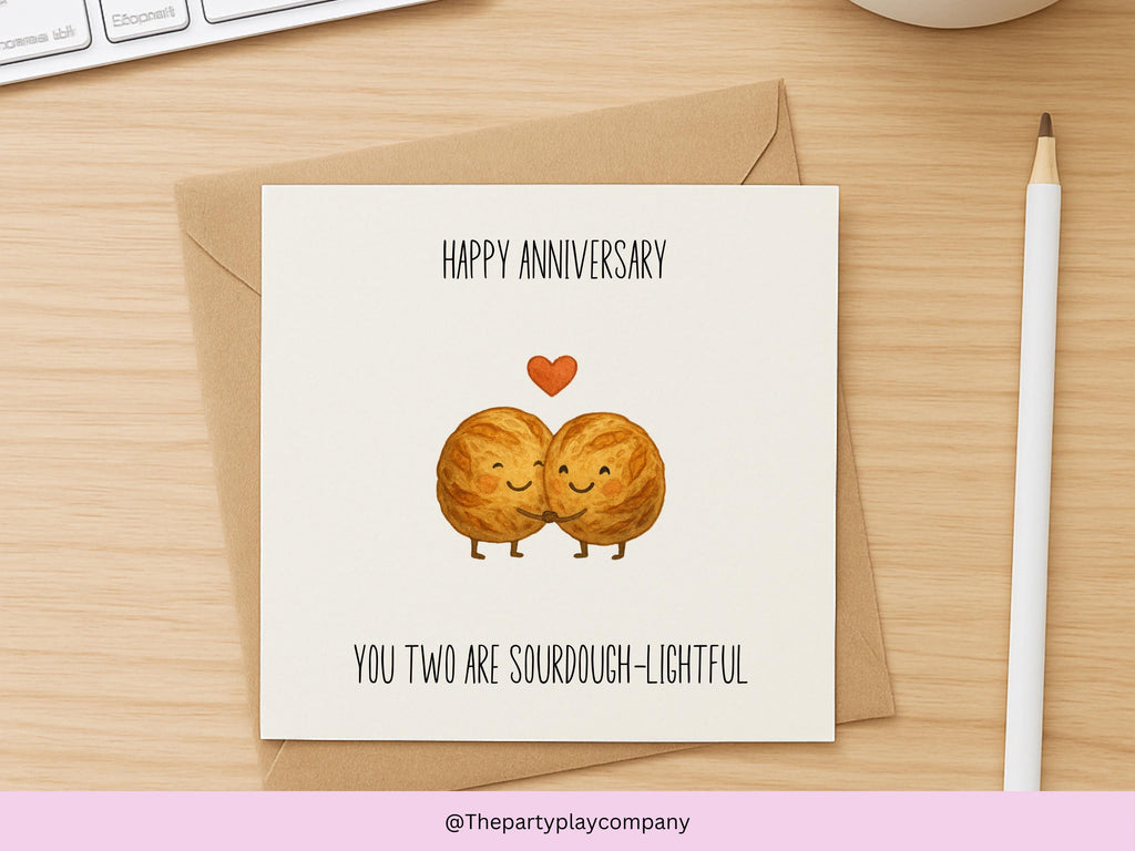 Funny Potato Anniversary Card: Spud-tacular Love Pun