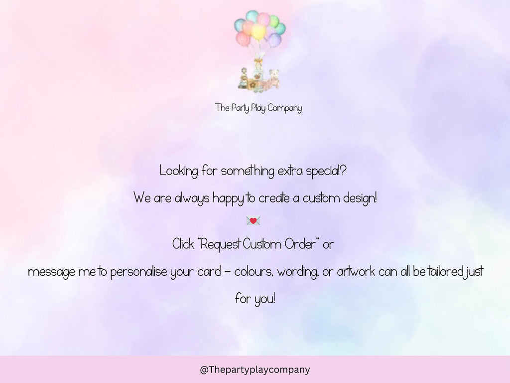 Personalized New Baby Card: Cream Watercolor Bunny, Custom Birth Stats